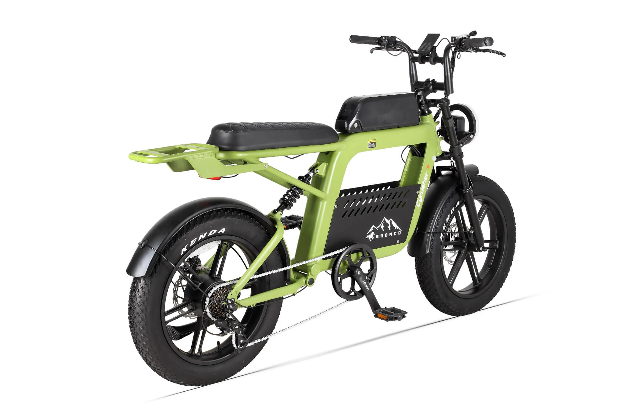 Cyrusher Bronco Moped-Style Electric Bike - Image 3