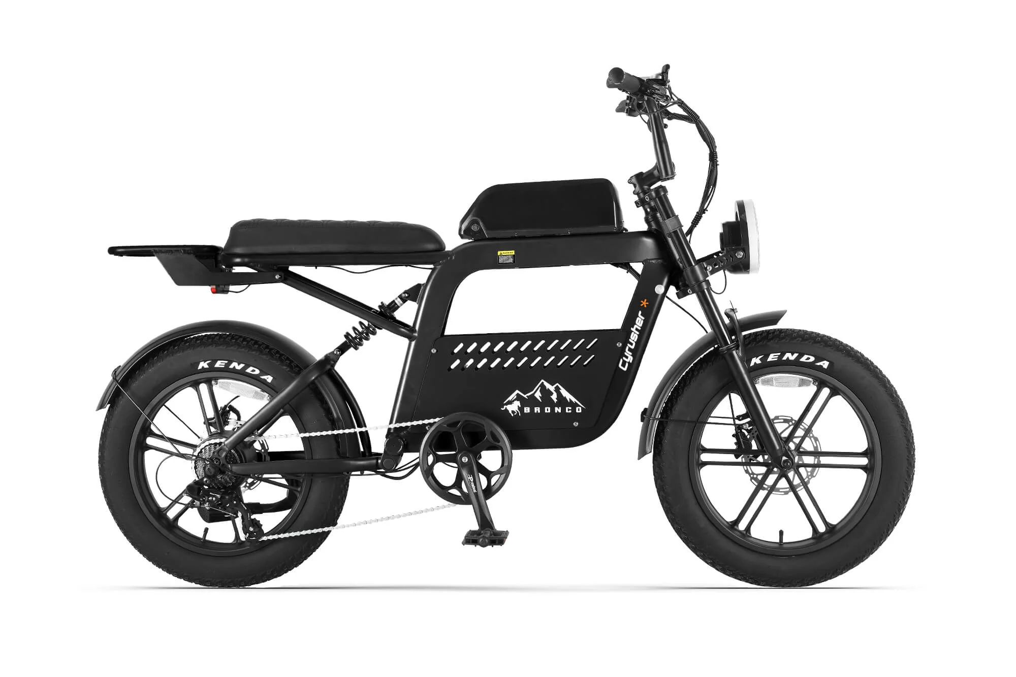 Cyrusher Bronco Moped-Style Electric Bike - Image 4