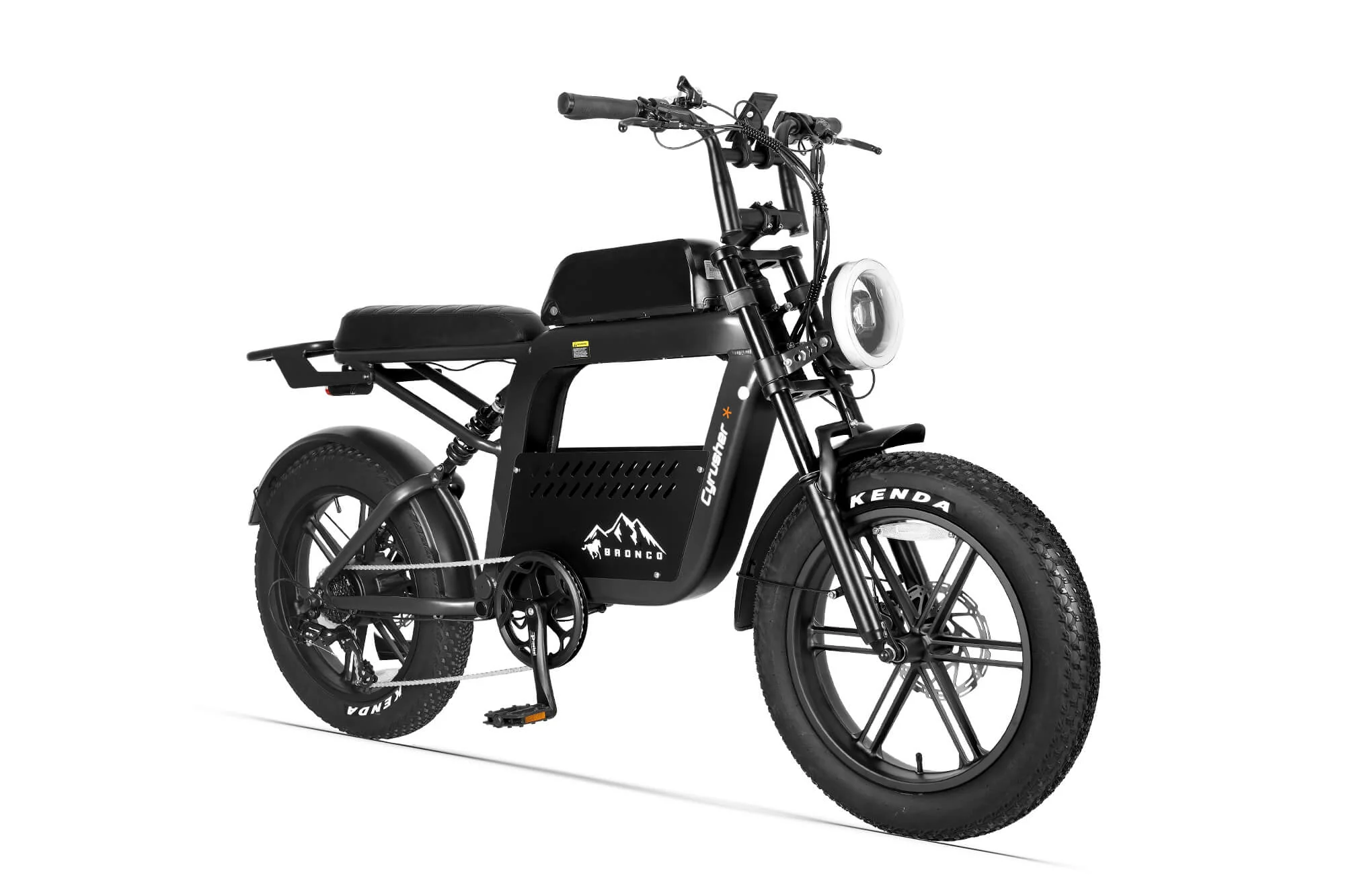 Cyrusher Bronco Moped-Style Electric Bike - Image 5
