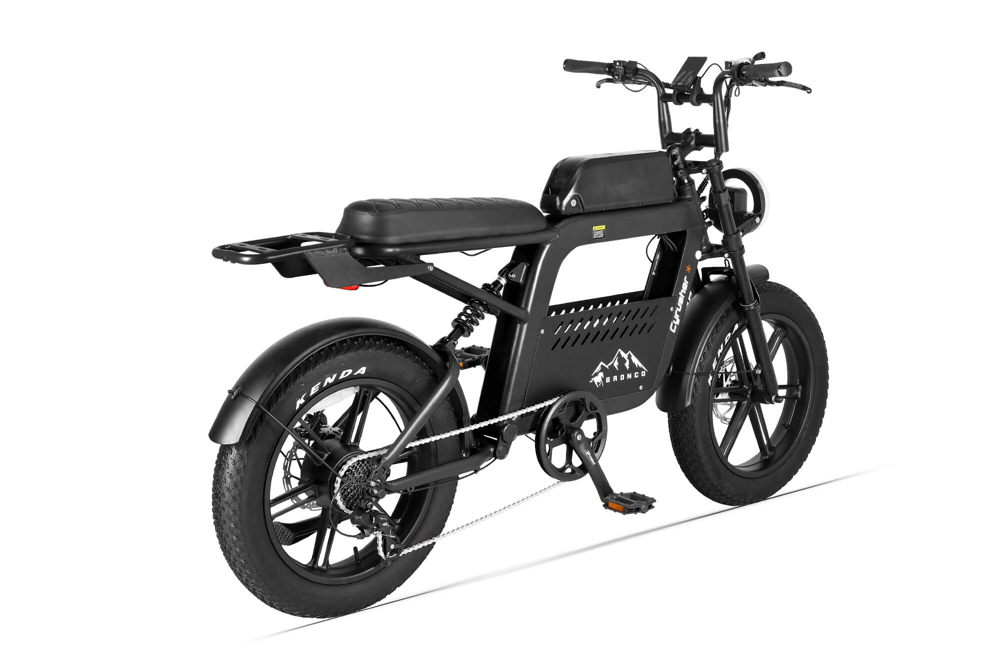 Cyrusher Bronco Moped-Style Electric Bike - Image 6