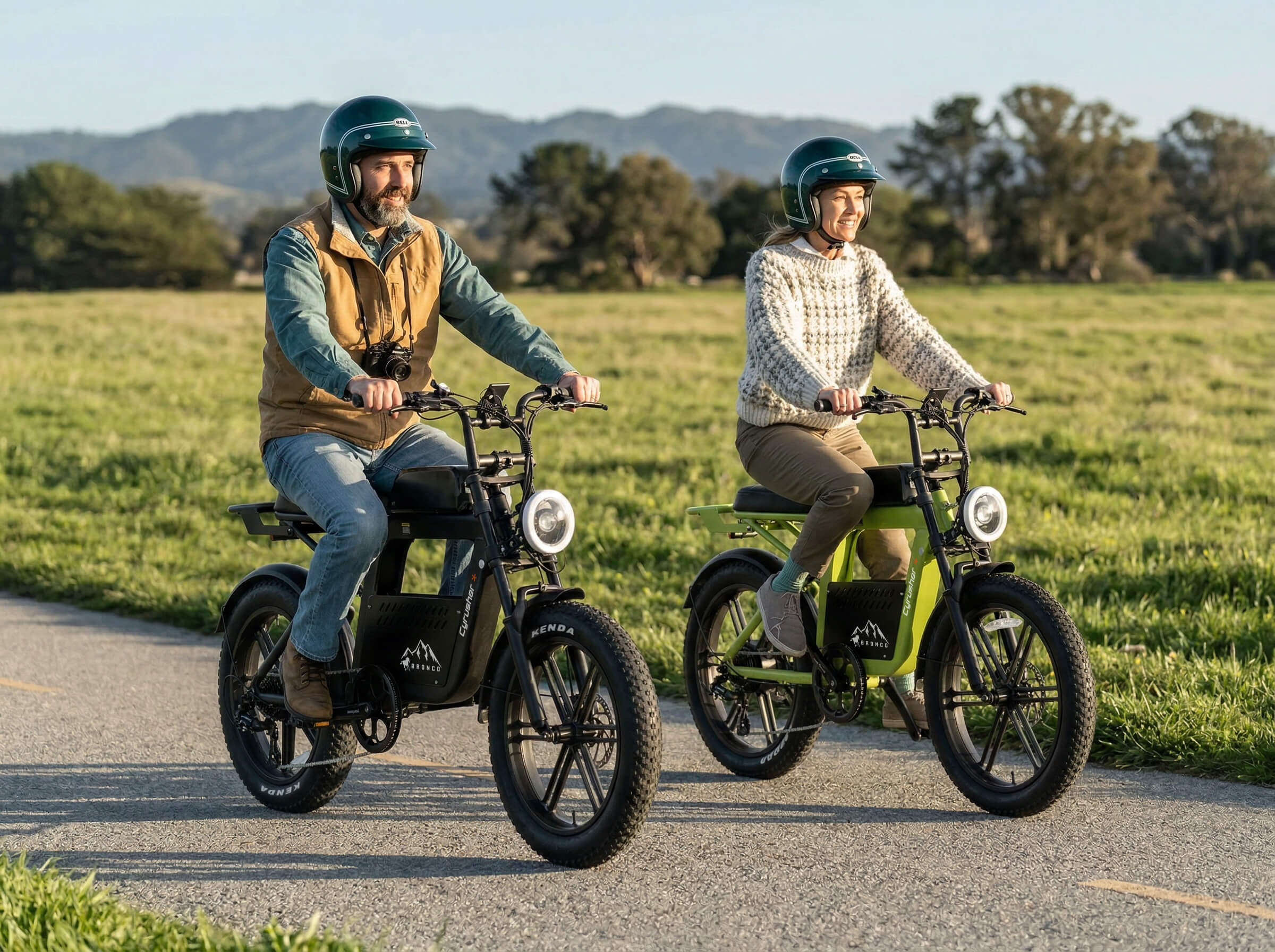 Cyrusher Bronco Moped-Style Electric Bike - Image 7