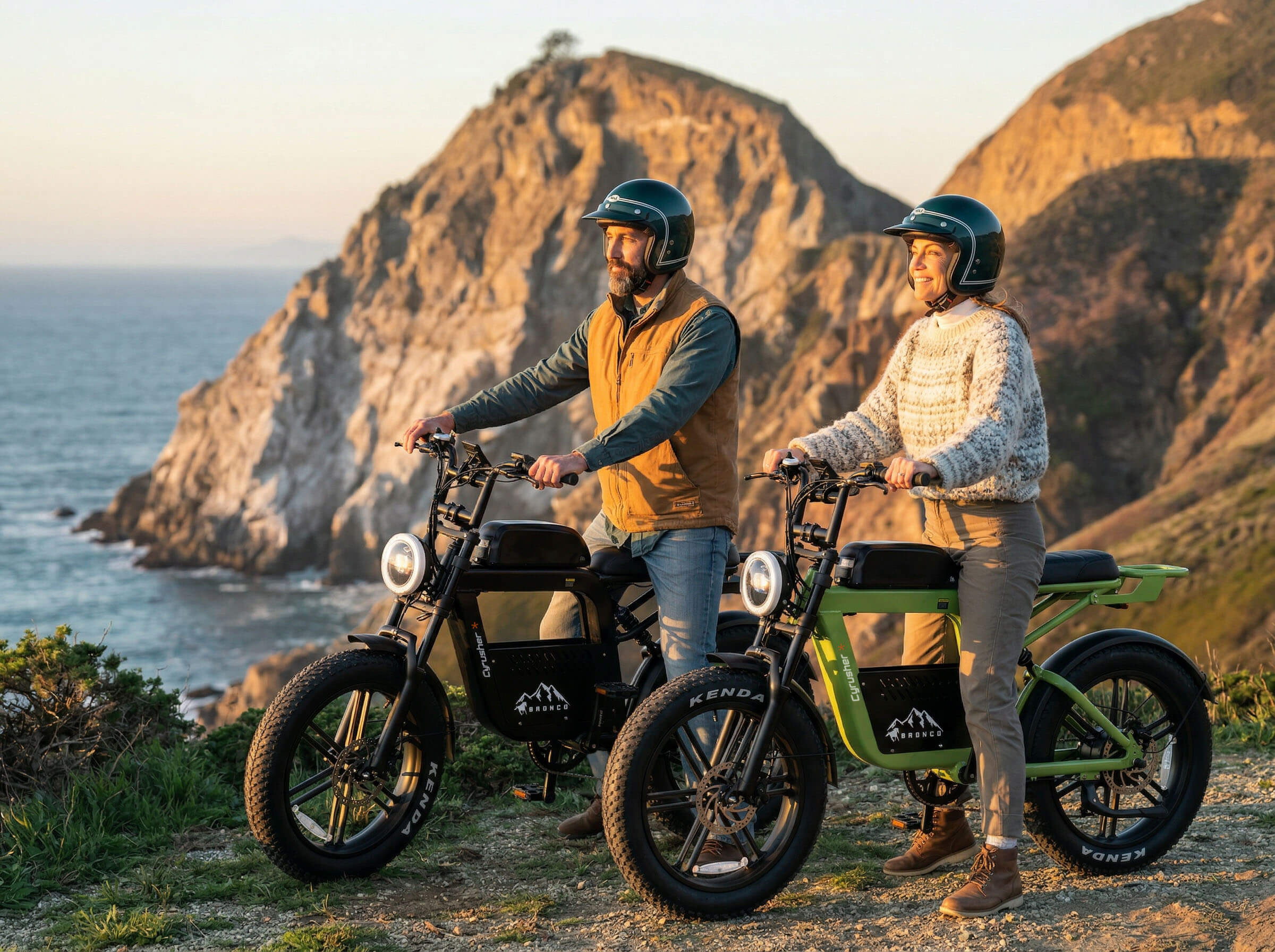 Cyrusher Bronco Moped-Style Electric Bike - Image 8