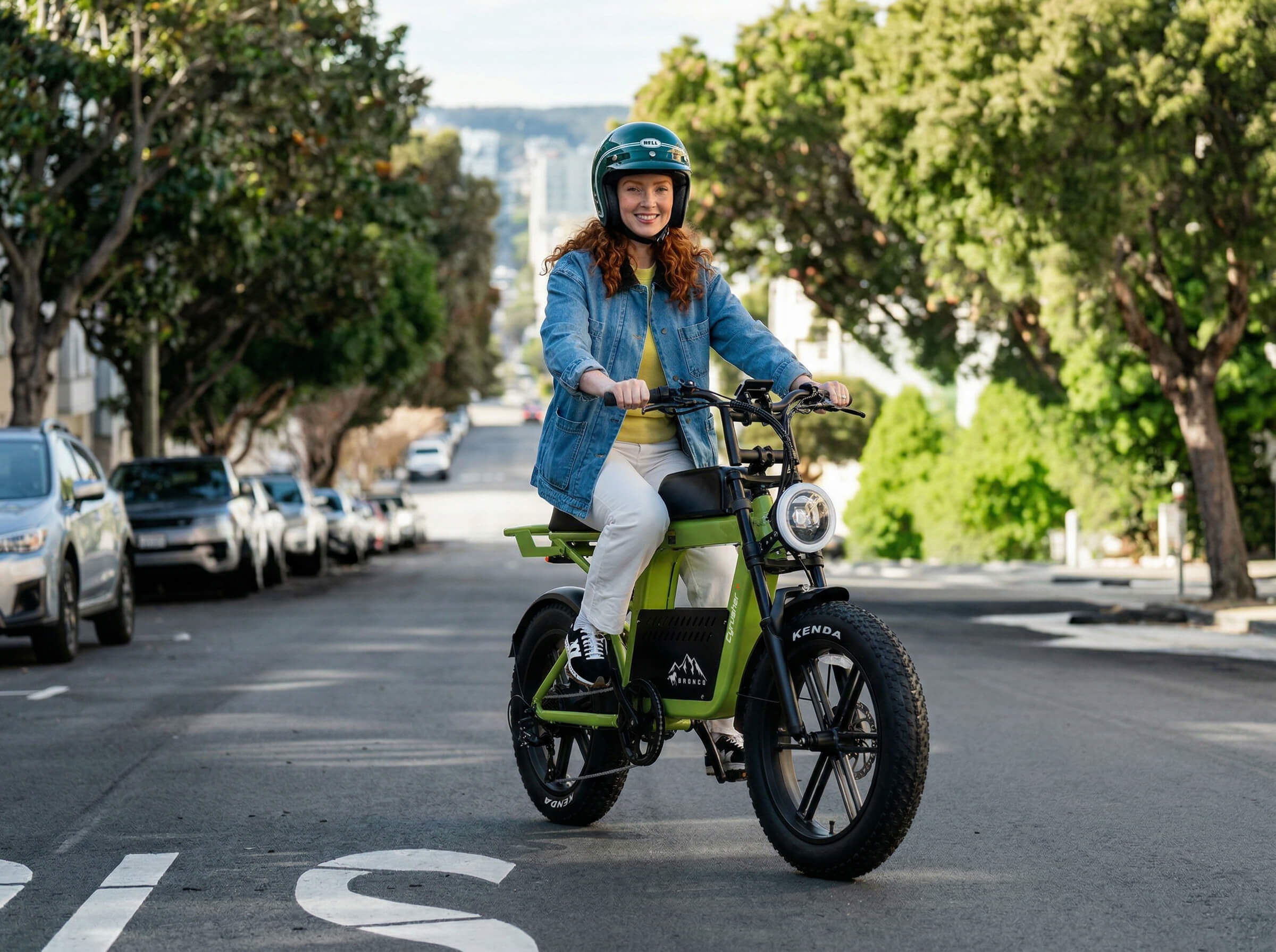 Cyrusher Bronco Moped-Style Electric Bike - Image 9