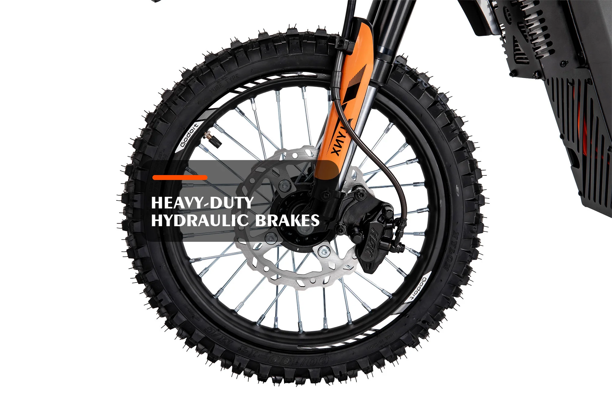 Cyrusher Lynx Electric Dirt Bike 3000W 37MPH Youth Off Road Bike - Image 7