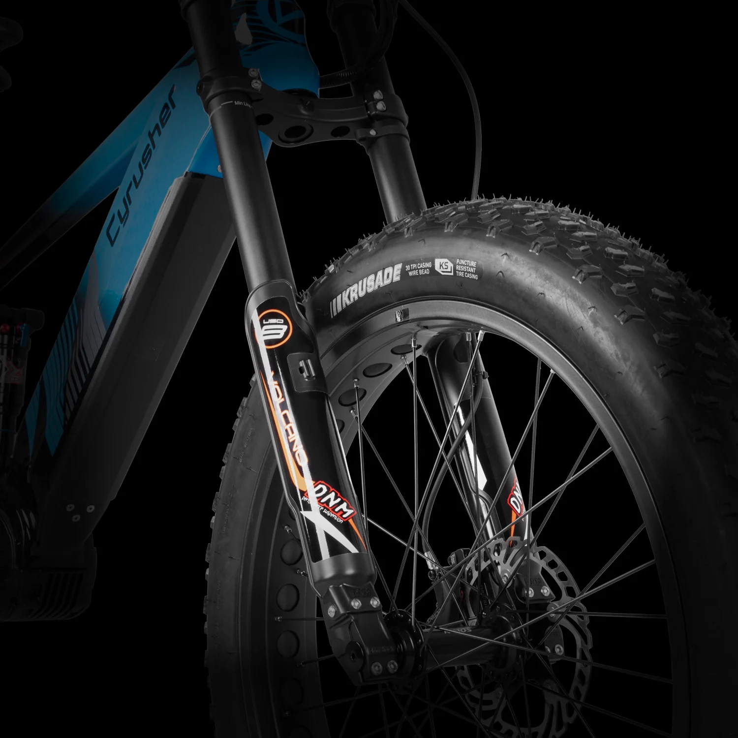 Nitro Mountain Mid-Drive All Terrain Air Shock Ebike - Image 12