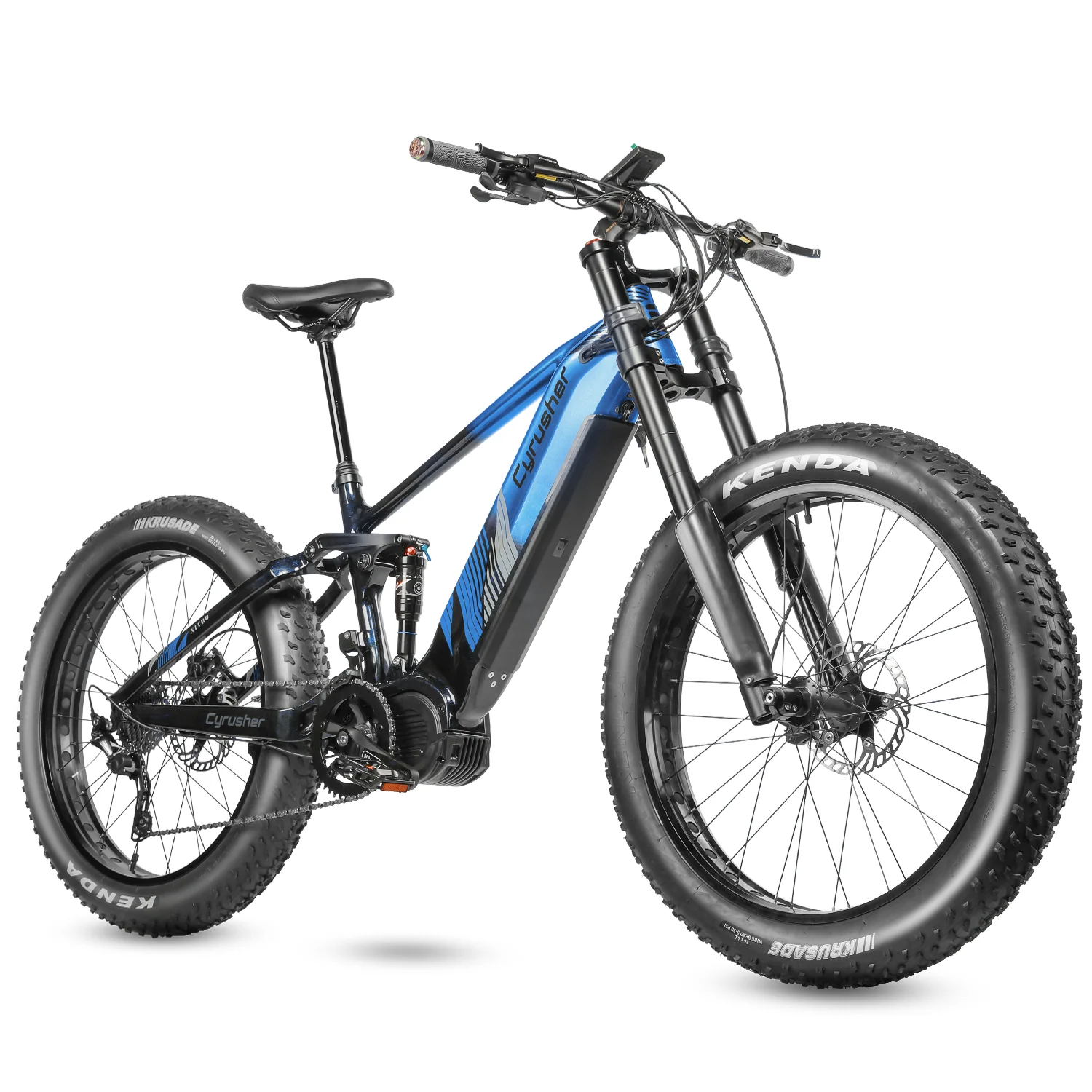 Nitro Mountain Mid-Drive All Terrain Air Shock Ebike - Image 6