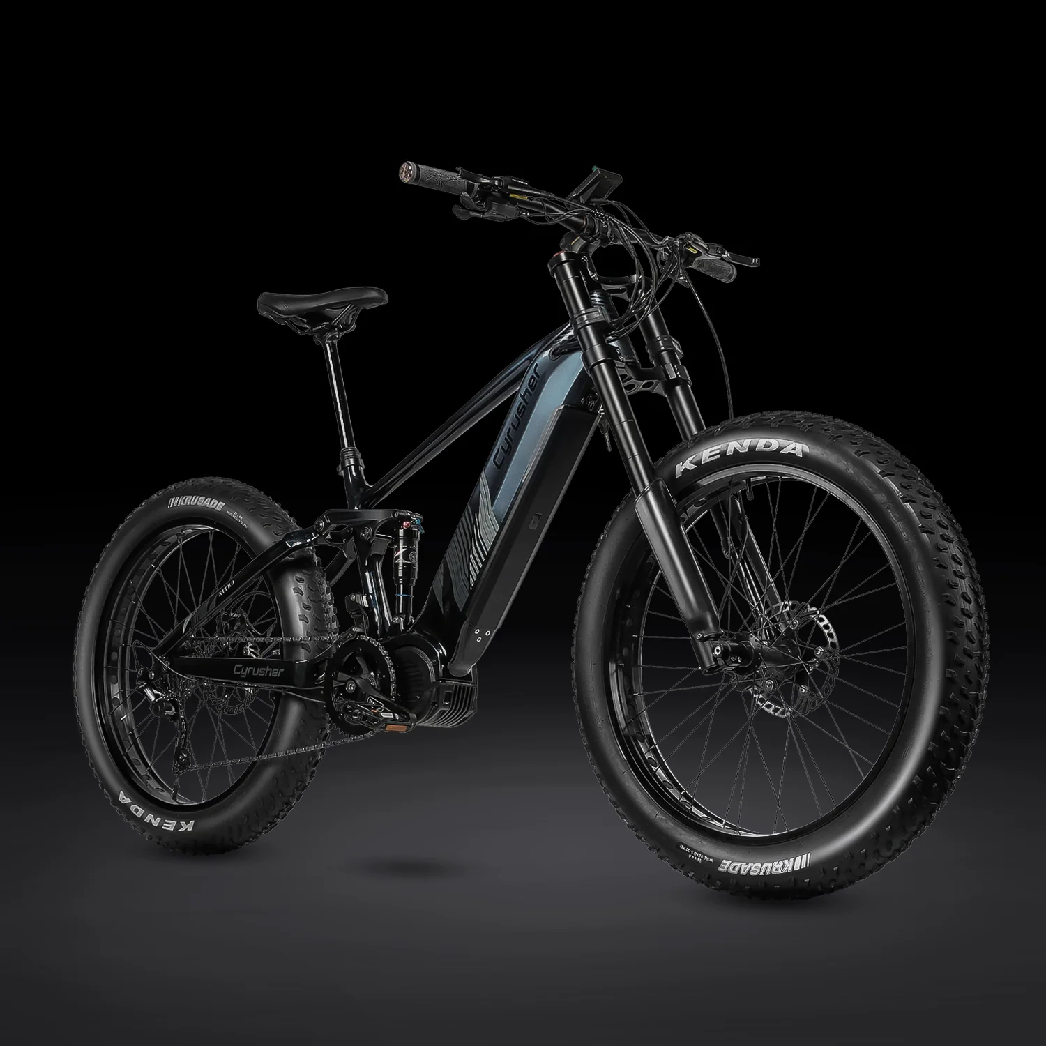Nitro Mountain Mid-Drive All Terrain Air Shock Ebike - Image 7