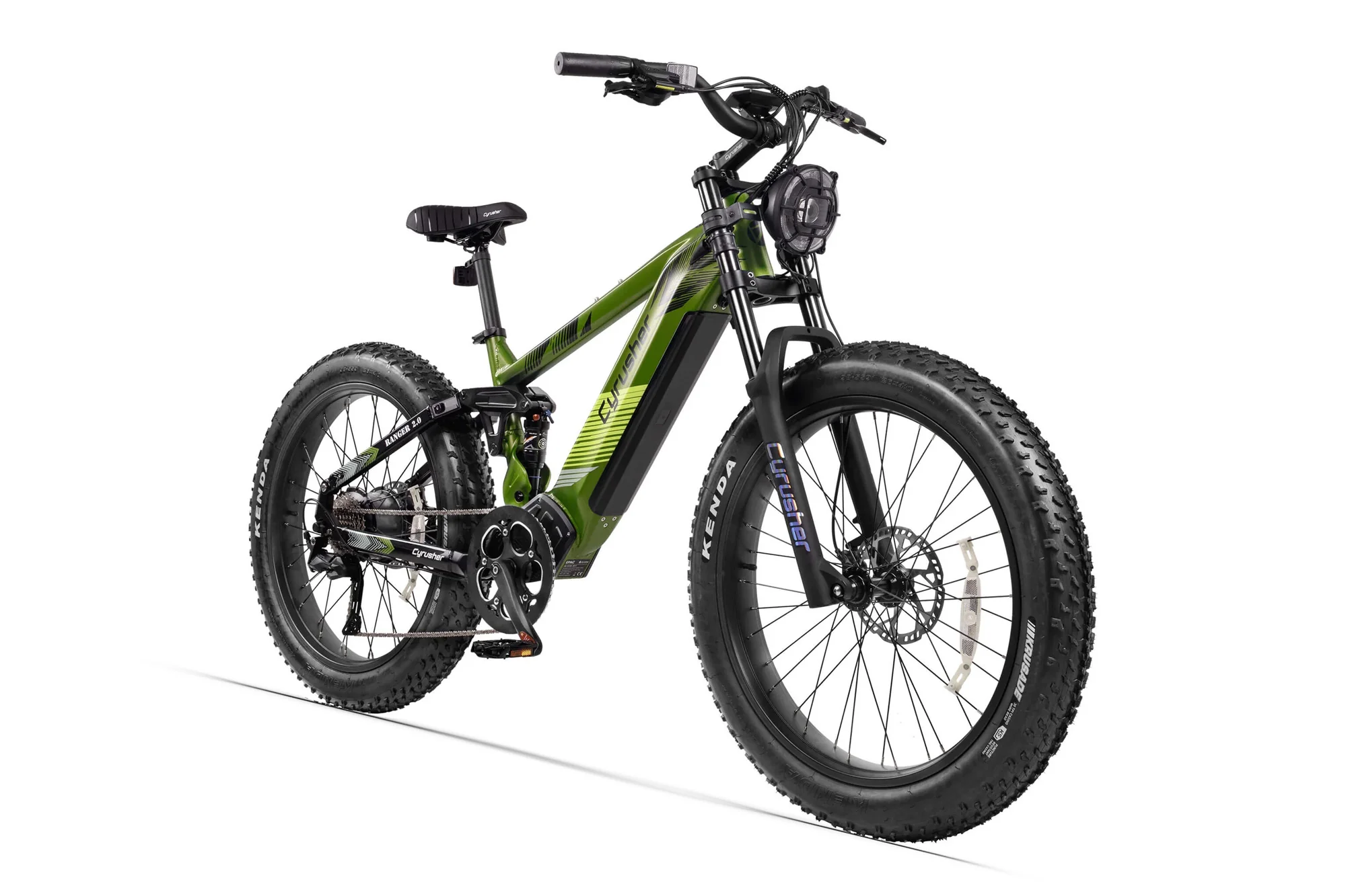 Cyrusher Ranger 2.0 Step-Over Full-Suspension E-Bike - Image 6