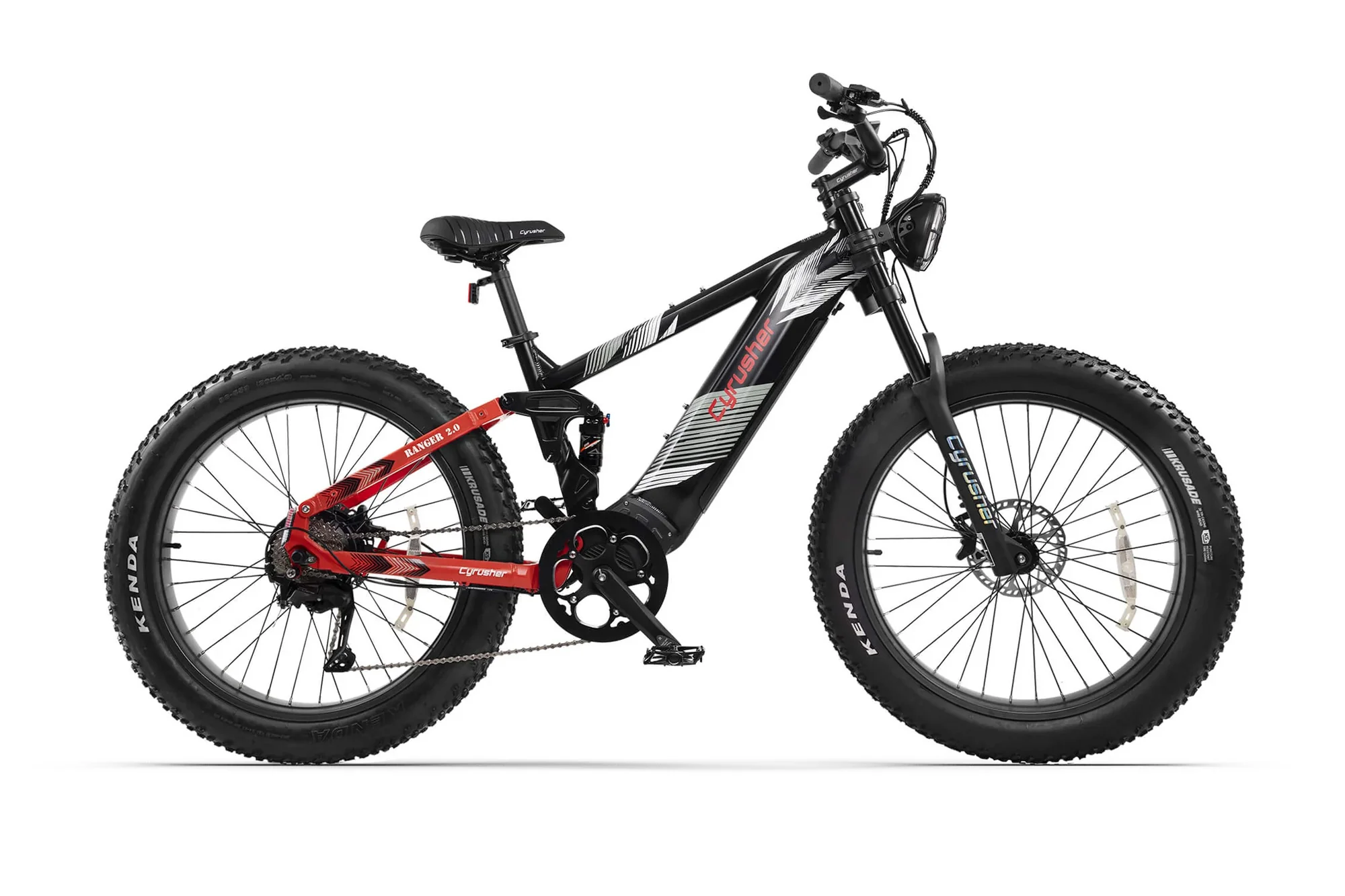 Cyrusher Ranger 2.0 Step-Over Full-Suspension E-Bike - Image 7