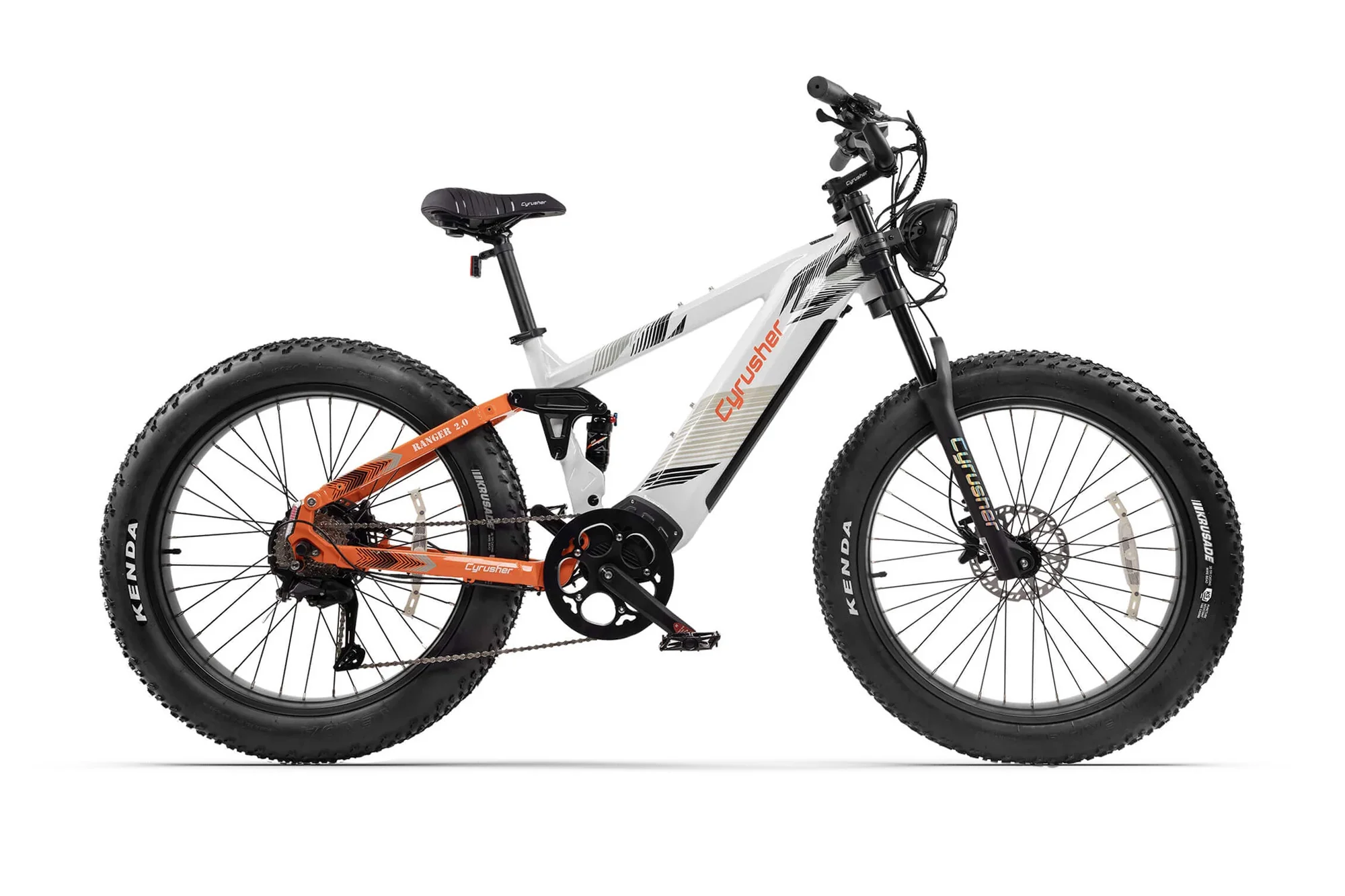 Cyrusher Ranger 2.0 Step-Over Full-Suspension E-Bike - Image 9