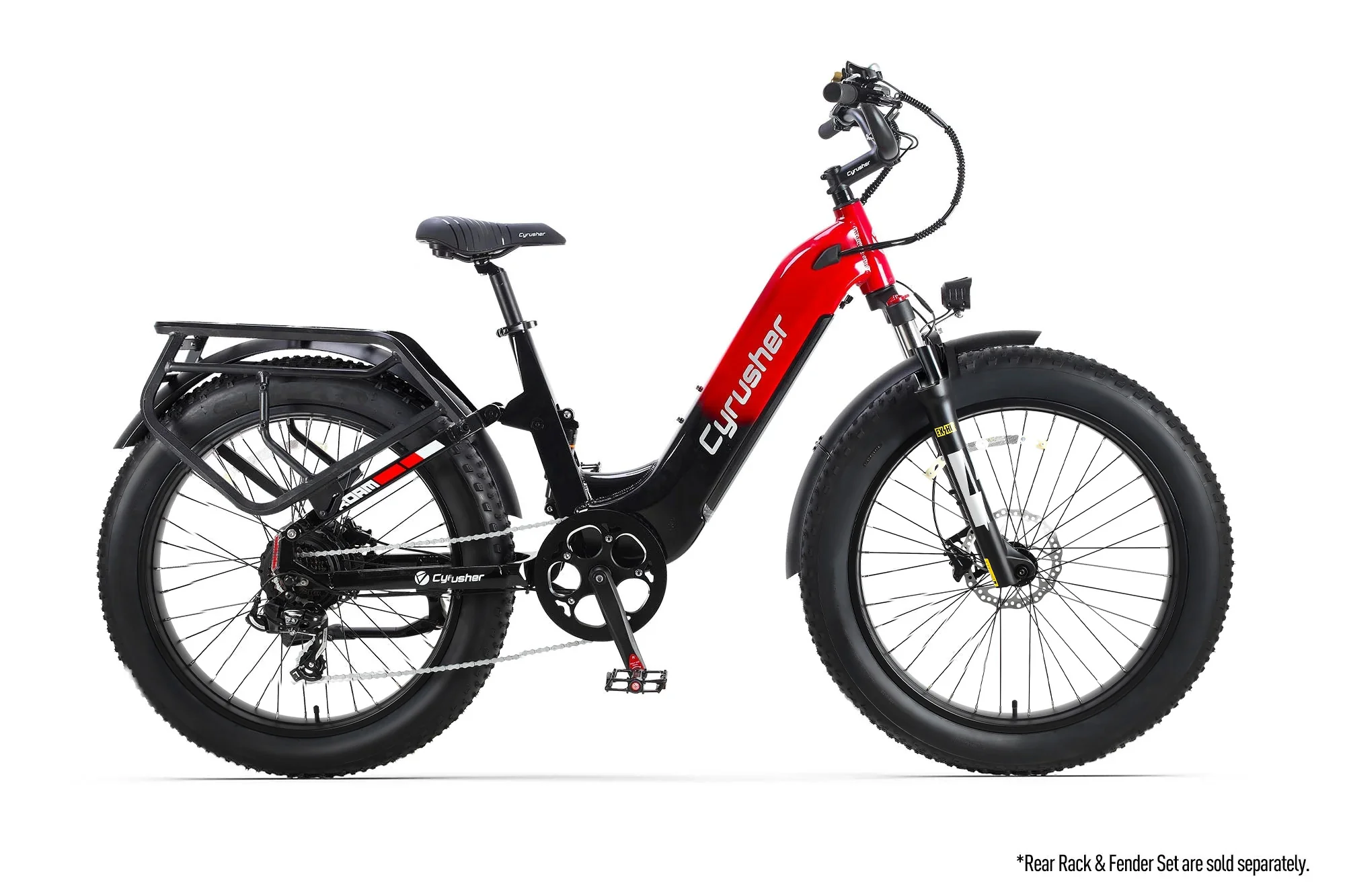 Cyrusher Roam Step-Thru Full-Suspension E-Bike - Image 10