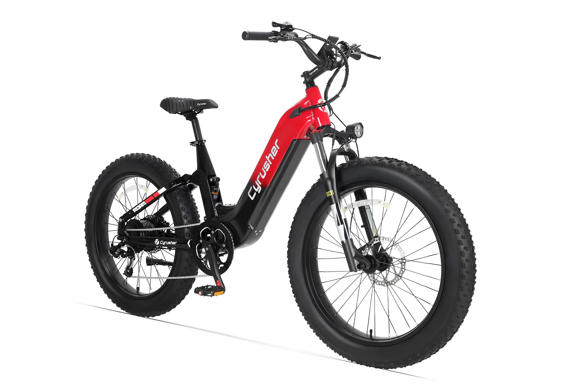 Cyrusher Roam Step-Thru Full-Suspension E-Bike - Image 11