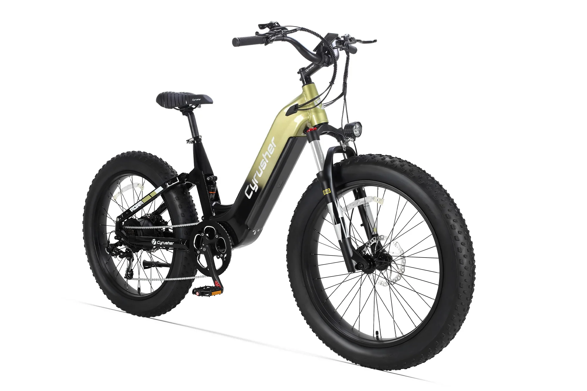 Cyrusher Roam Step-Thru Full-Suspension E-Bike - Image 14