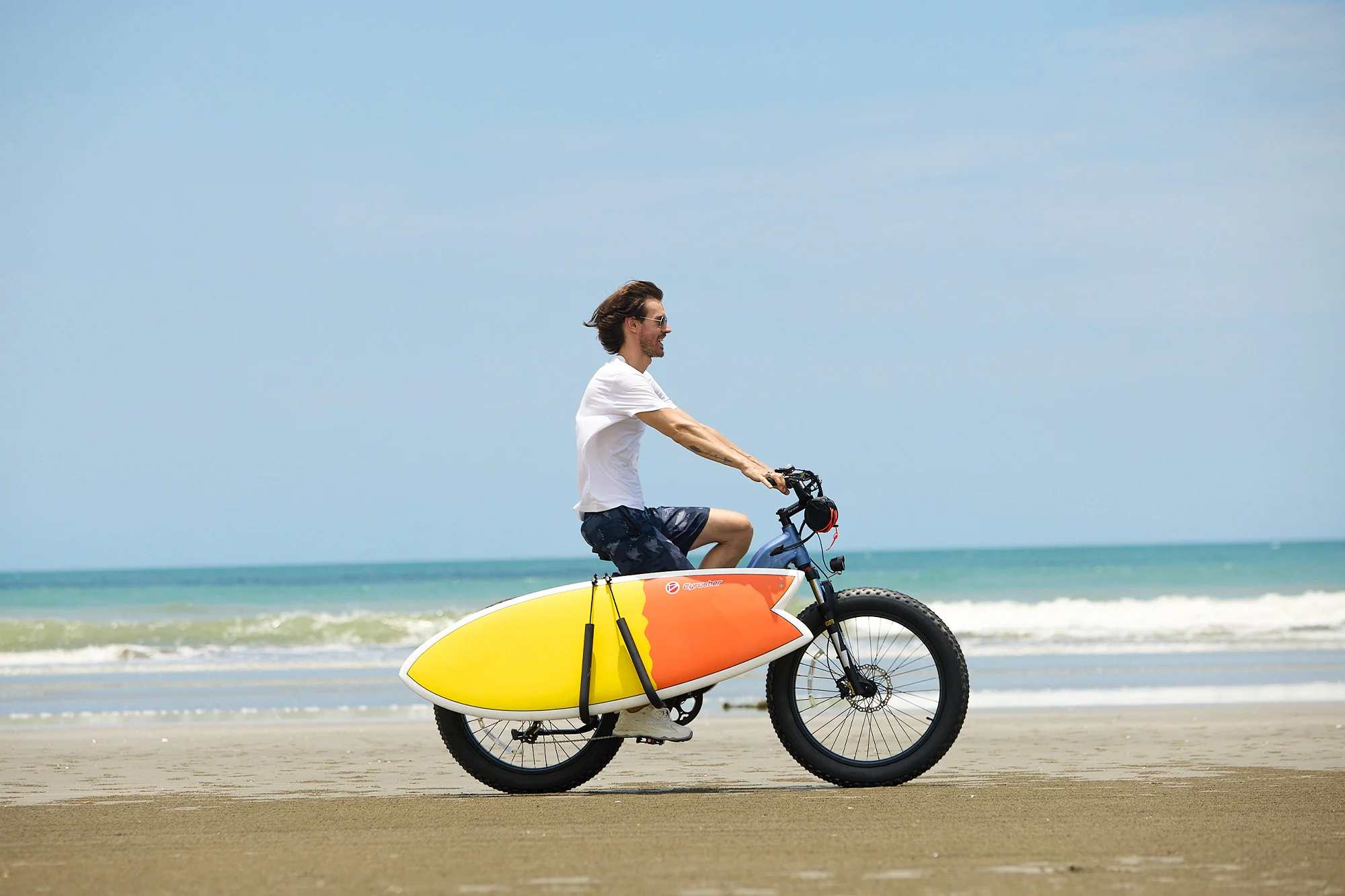 Cyrusher Roam Step-Thru Full-Suspension E-Bike - Image 3