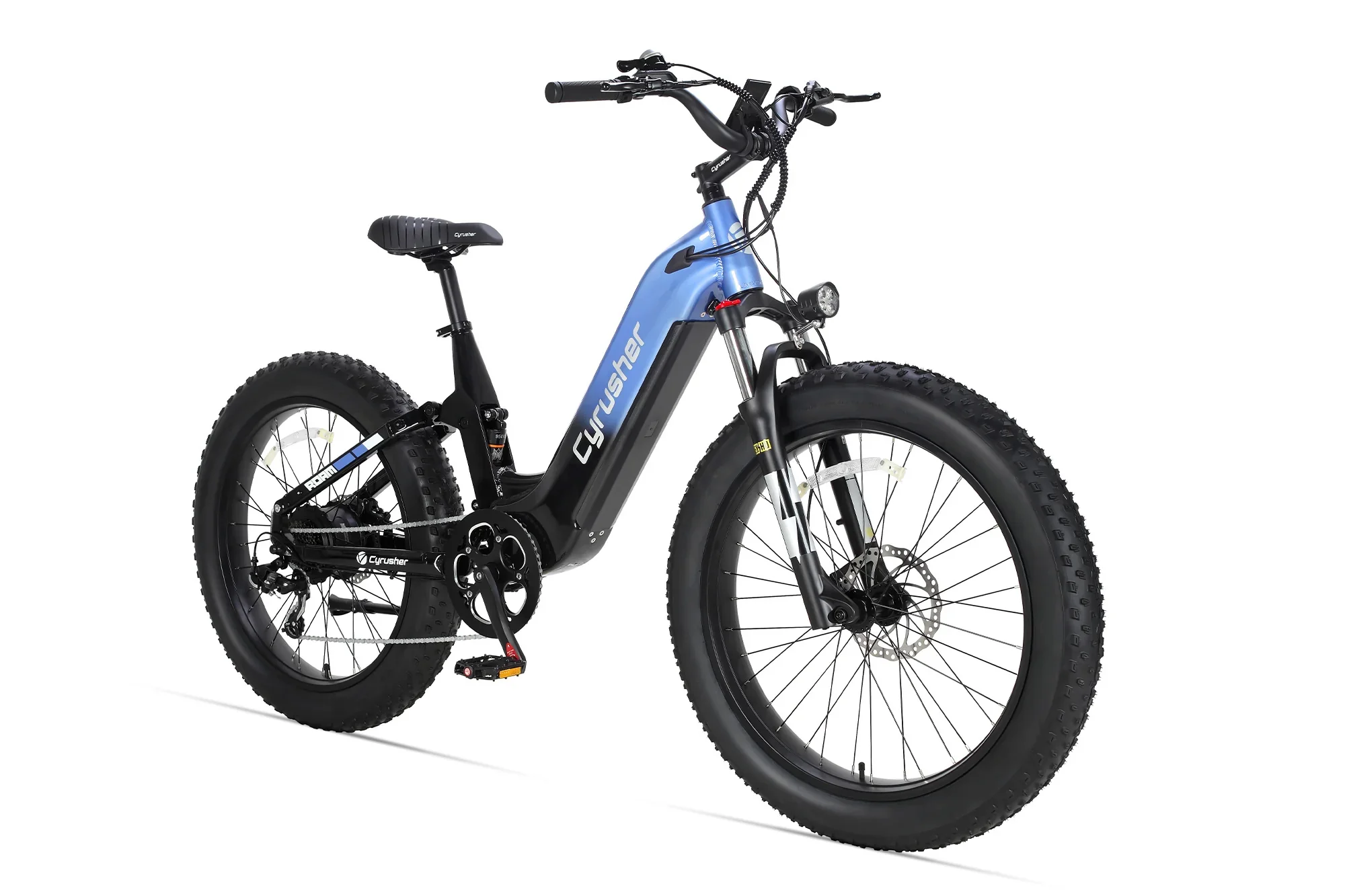 Cyrusher Roam Step-Thru Full-Suspension E-Bike - Image 7