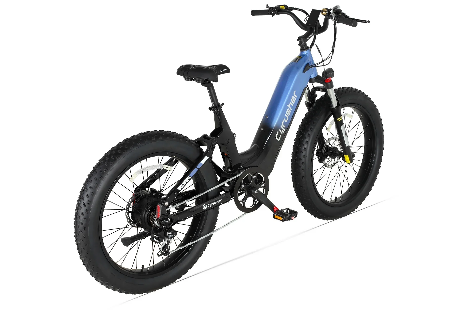 Cyrusher Roam Step-Thru Full-Suspension E-Bike - Image 8