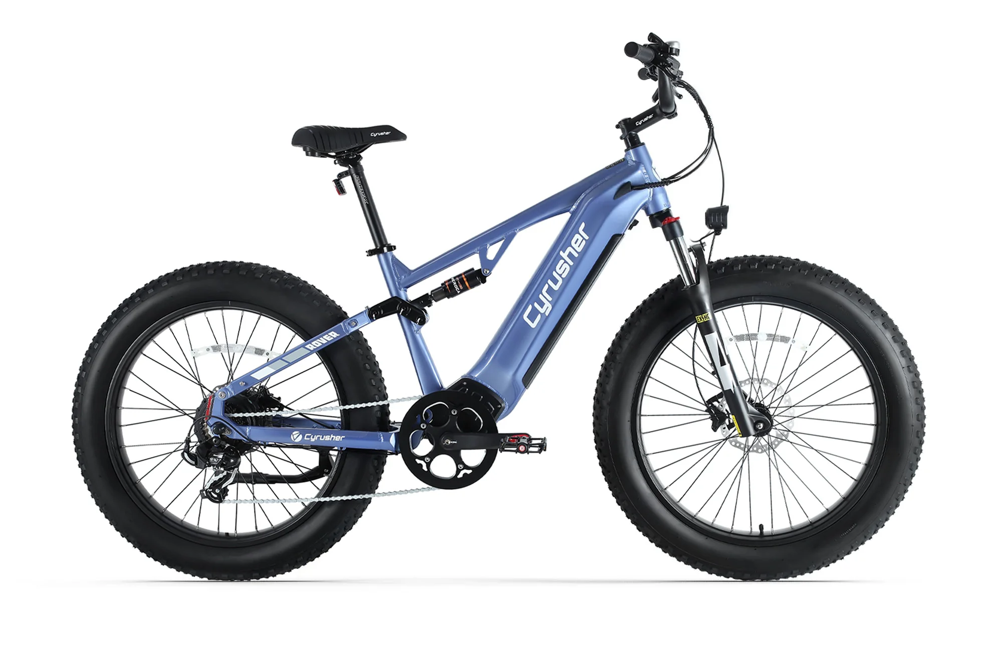 Cyrusher Rover Step-Over Full-Suspension E-Bike - Image 12