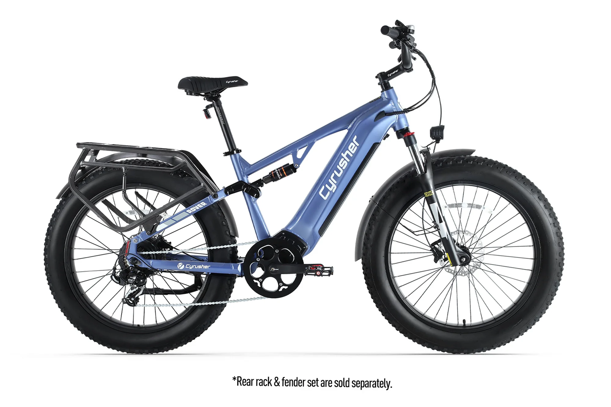 Cyrusher Rover Step-Over Full-Suspension E-Bike - Image 13