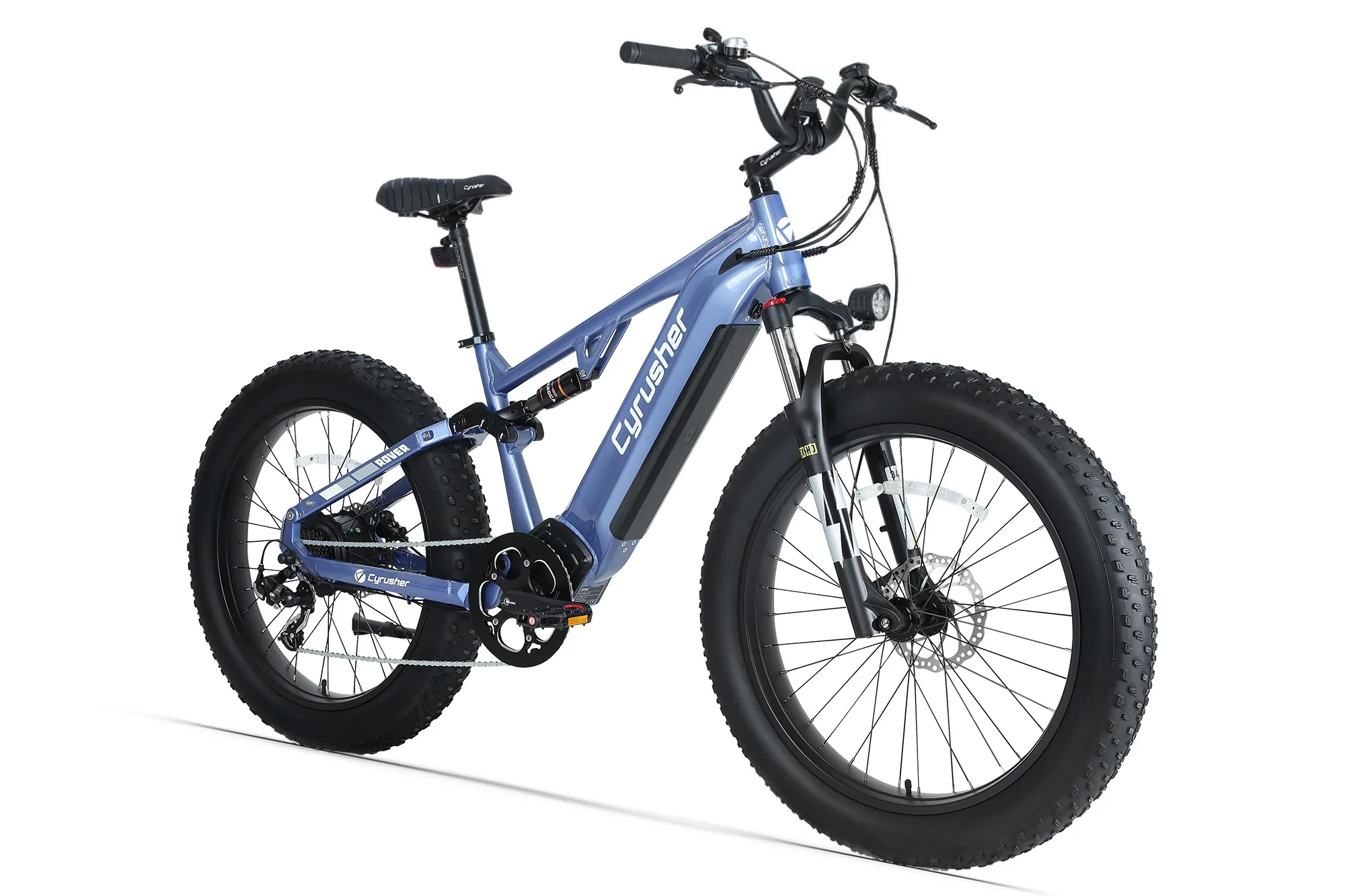 Cyrusher Rover Step-Over Full-Suspension E-Bike - Image 14