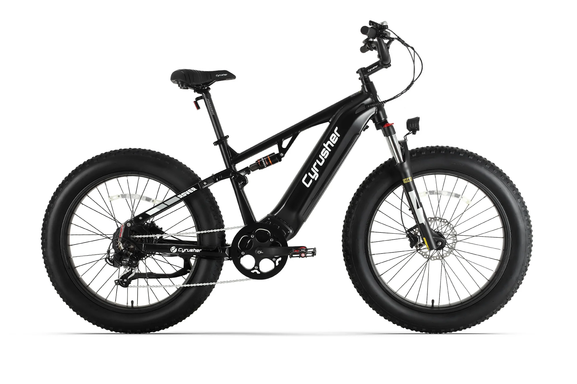 Cyrusher Rover Step-Over Full-Suspension E-Bike - Image 16