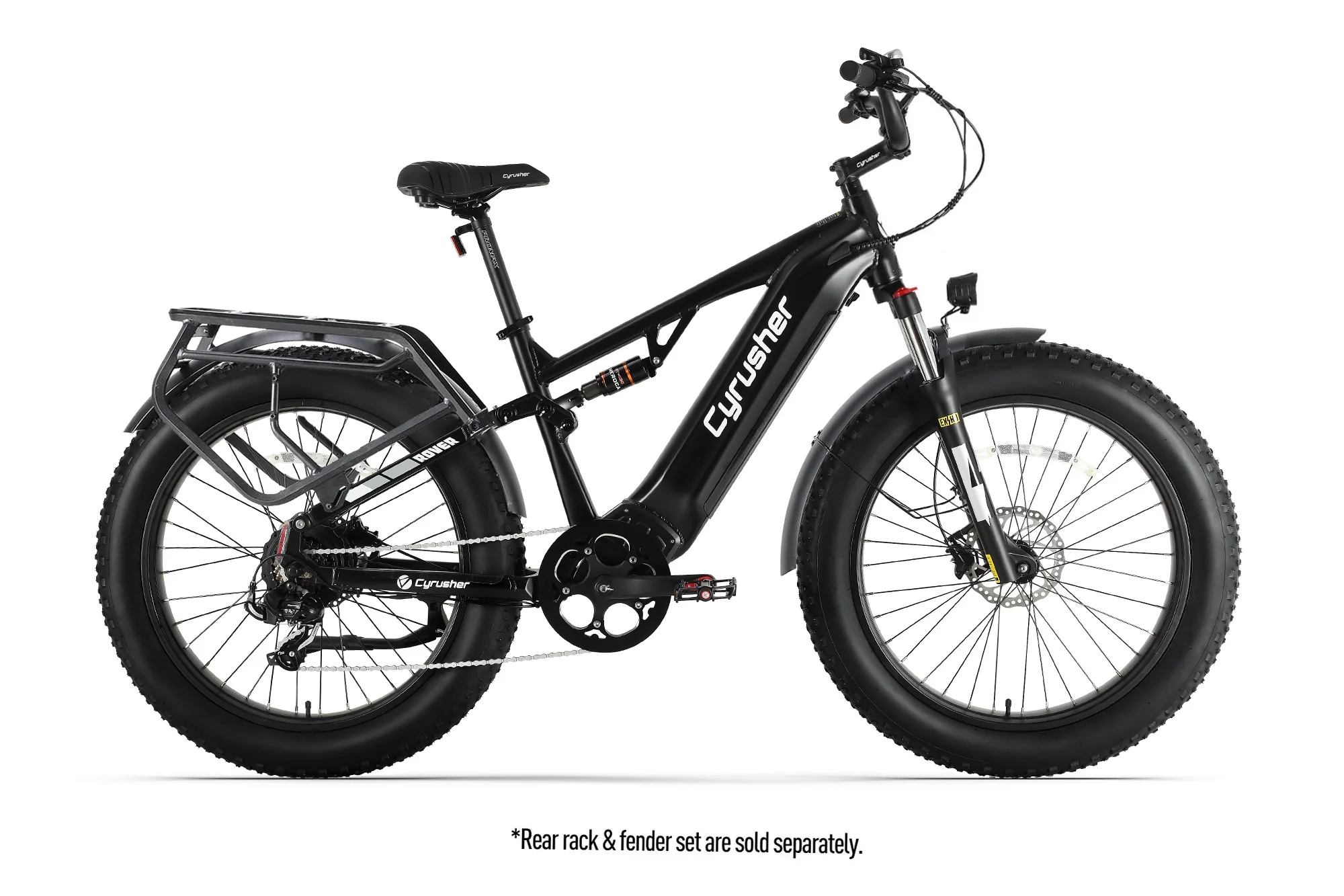 Cyrusher Rover Step-Over Full-Suspension E-Bike - Image 17