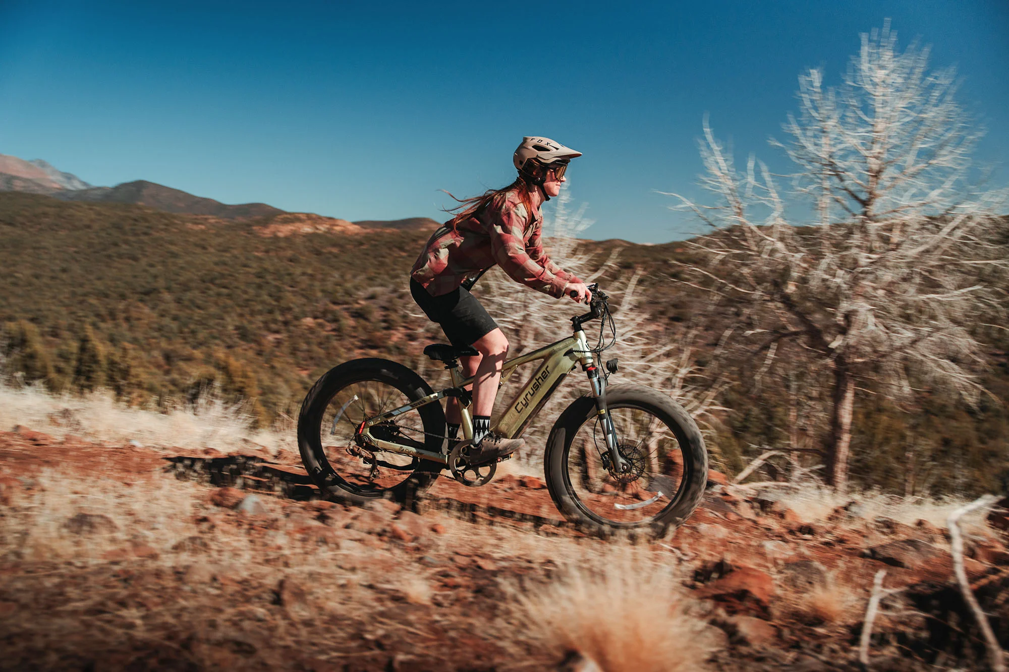 Cyrusher Rover Step-Over Full-Suspension E-Bike - Image 4