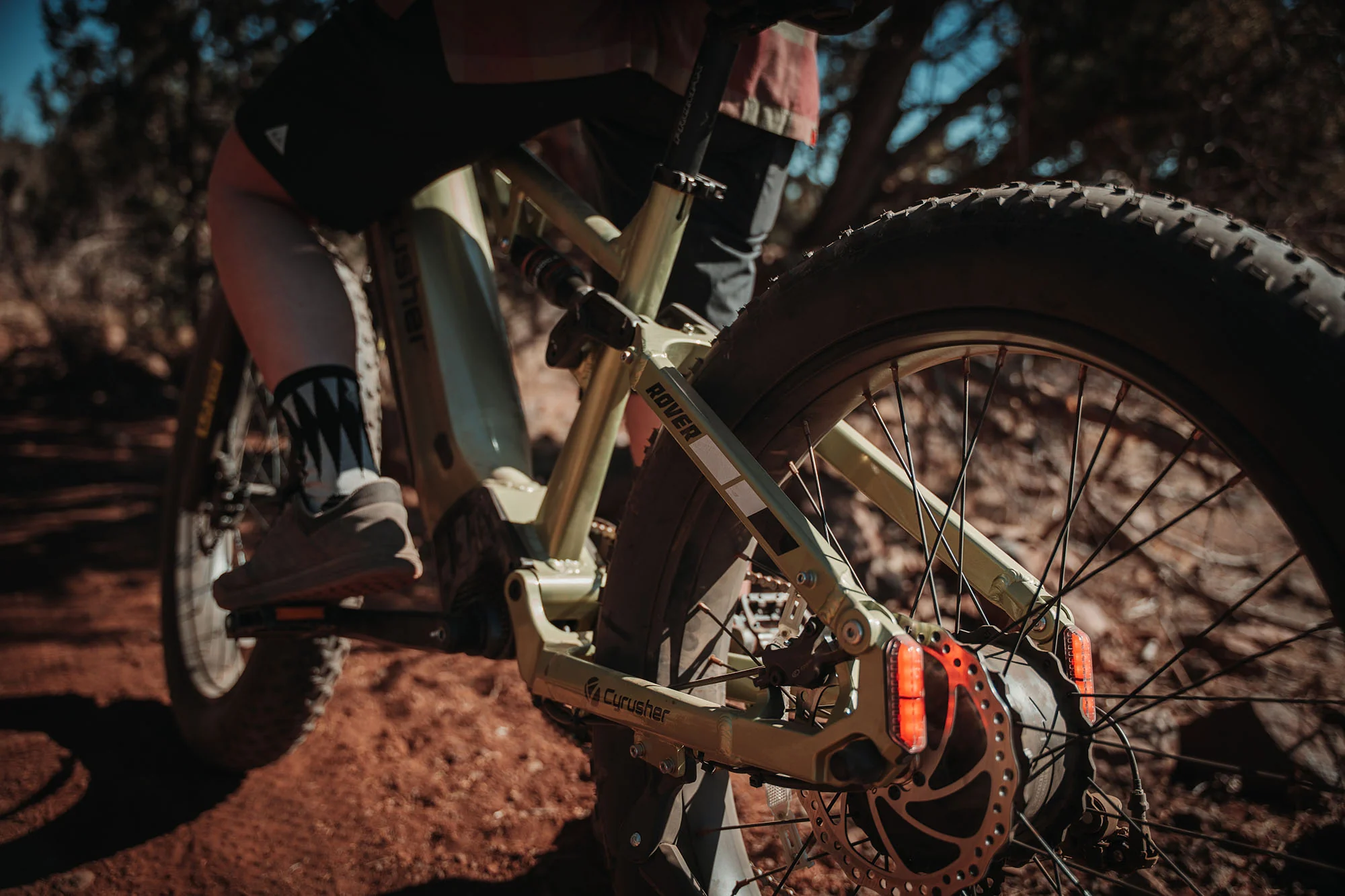 Cyrusher Rover Step-Over Full-Suspension E-Bike - Image 6