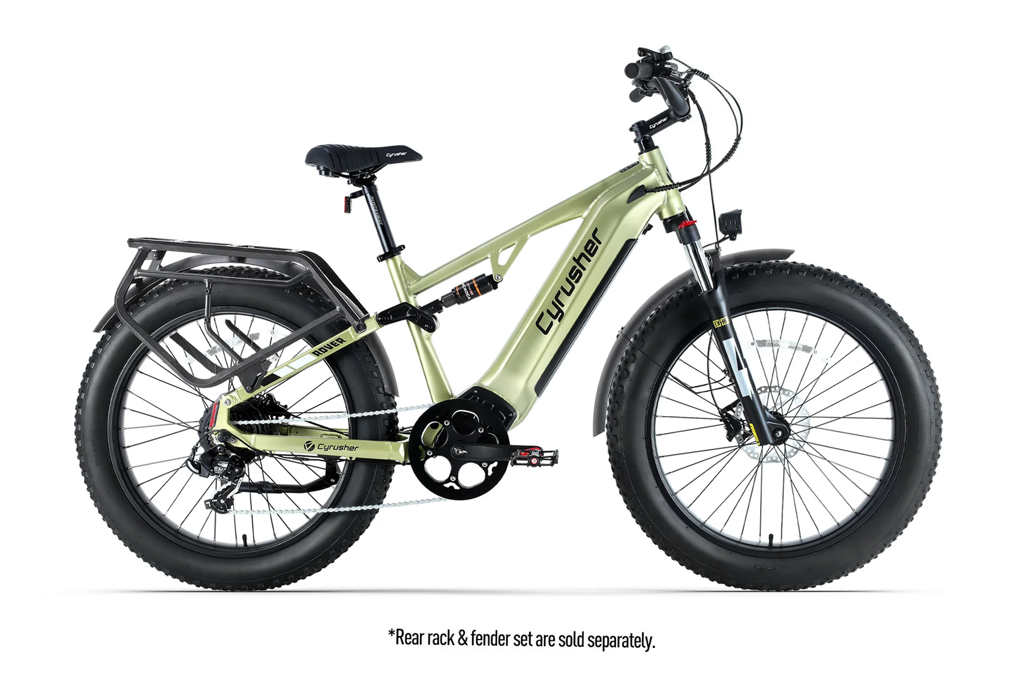 Cyrusher Rover Step-Over Full-Suspension E-Bike - Image 9