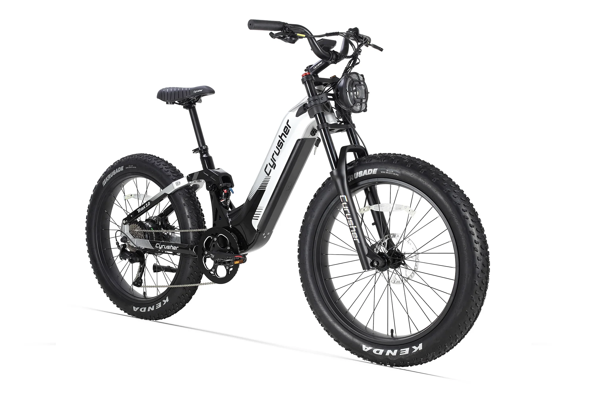 Cyrusher Trax 2.0 Step-Thru Full-Suspension E-Bike - Image 12