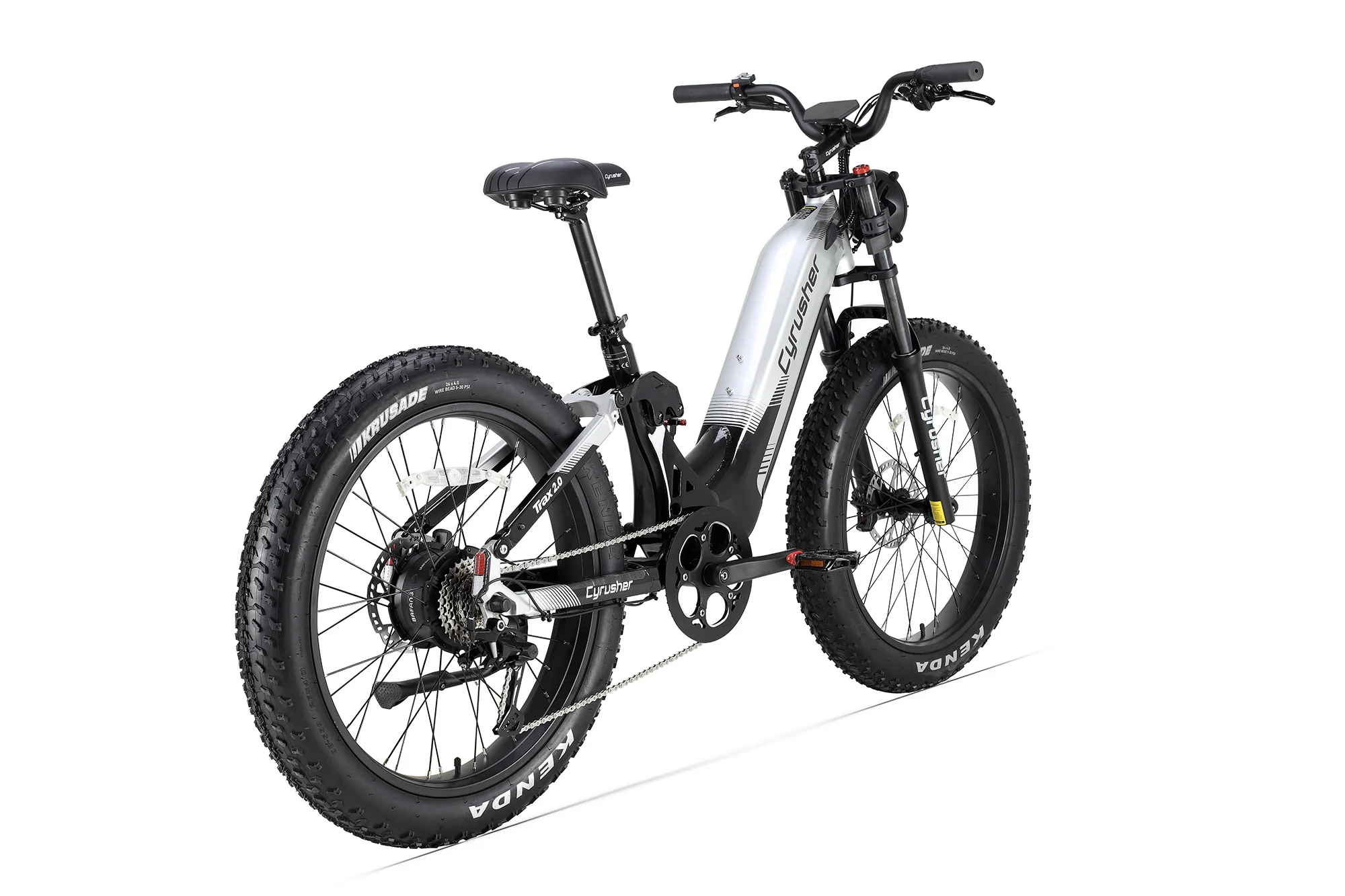 Cyrusher Trax 2.0 Step-Thru Full-Suspension E-Bike - Image 13