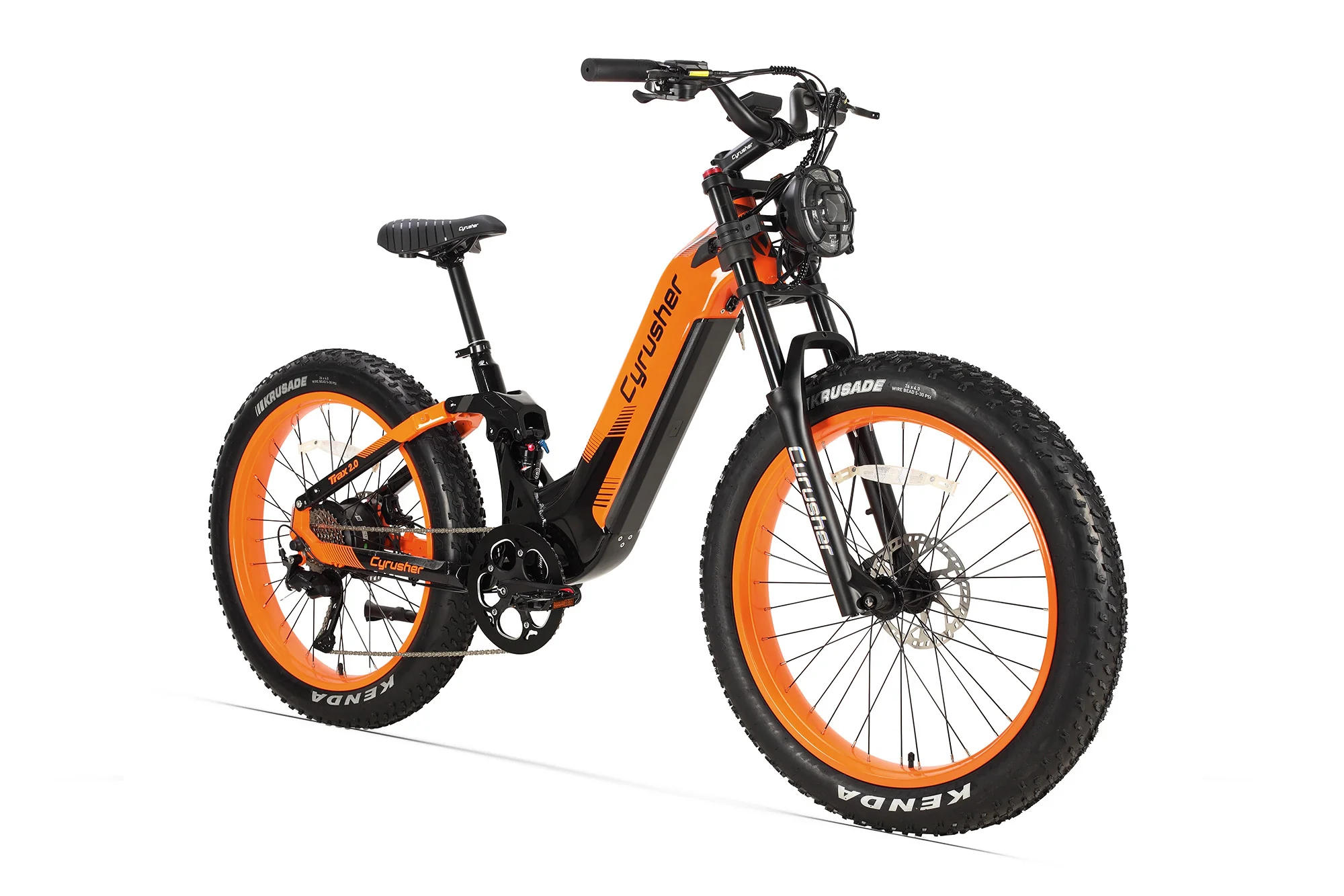 Cyrusher Trax 2.0 Step-Thru Full-Suspension E-Bike - Image 15