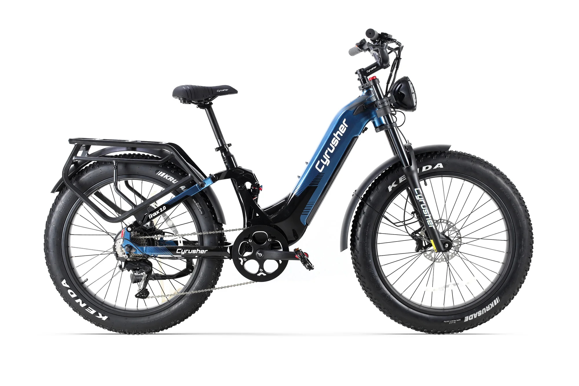 Cyrusher Trax 2.0 Step-Thru Full-Suspension E-Bike - Image 17