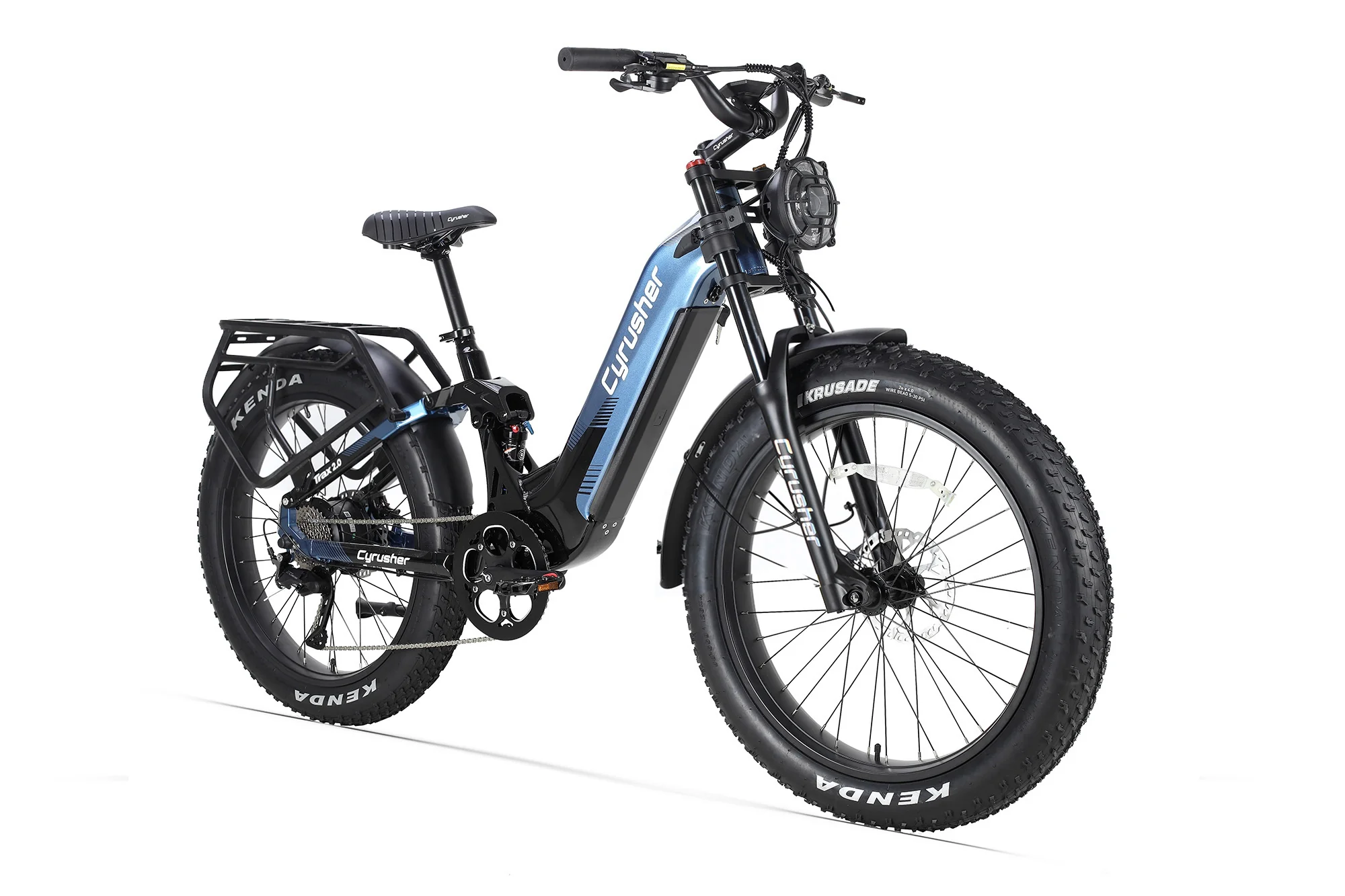 Cyrusher Trax 2.0 Step-Thru Full-Suspension E-Bike - Image 18