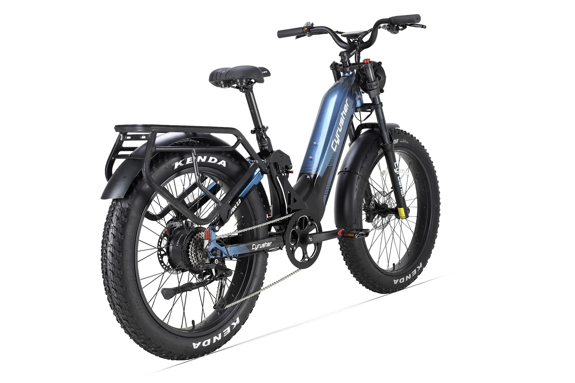 Cyrusher Trax 2.0 Step-Thru Full-Suspension E-Bike - Image 19